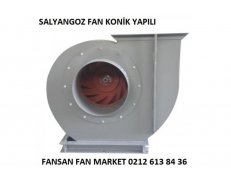 Yüksek Debi Fan Geriye Eğik Alçak Basınçlı (11.00 kw 24.500m3/h 160 mm/SS) 