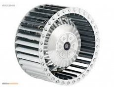 Radyal Fanlar Rotorlu Sık Kanat-Salyangoz Fan İç Motoru