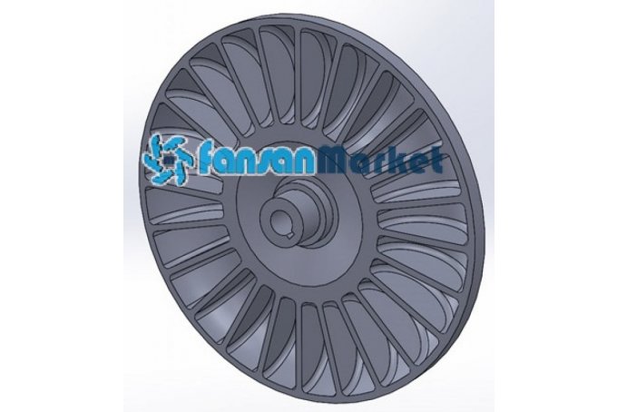 Döküm Gövde Vakum Fanı Blower Fan 5.50 kw 2.700 mm/SS / 3