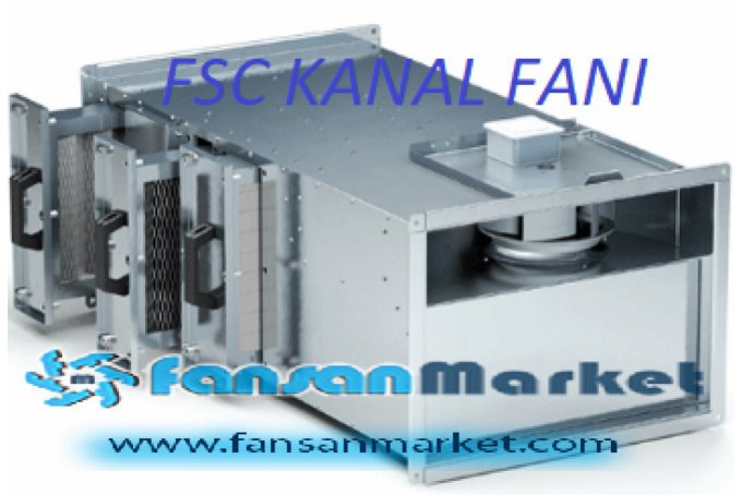 FİLTRELİ KANAL FANI FSC-40/20 500 m3/h / 1
