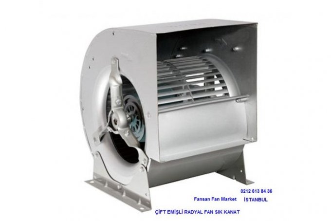 İç Fan  Çift Emişli Radyal Fan (10X10) 5.500 m3/h / 1