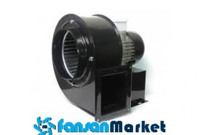 OBR 200 Fan 1.800 m3/h Sık Kanat-Tek Emişli Radyal Fan / 1