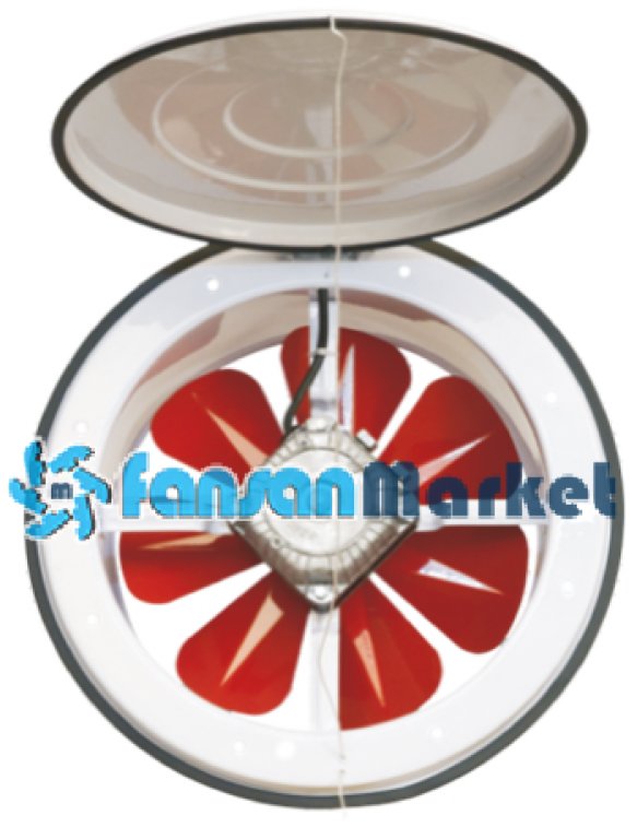 Cam Duvar Tipi Aksiyel Aspiratör Kapaklı 30 Cm 1.000 m3/h , Fansan Fan Cam Duvar Tipi Aksiyel Aspiratör Kapaklı 30 Cm 1.000 m3/h , Fansan Fan
