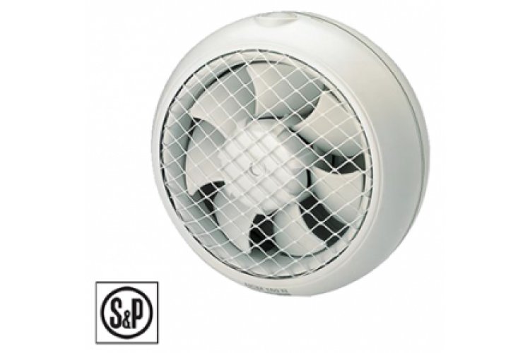 s&amp;p hcmn 150 cam / duvar tipi aspiratör 220 m3/h, Fansan Fan Market